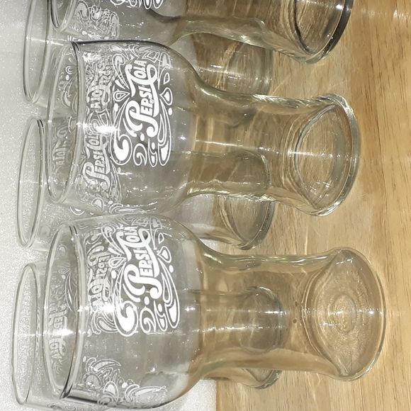 Vintage Pepsi-Cola Glassware 6 Piece Set - Picture 3 of 13